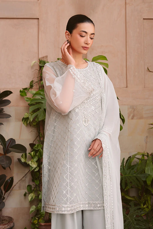 Picture of Cross Stitch - Sapphire Serenade - 3 Piece - Available at Raja Sahib