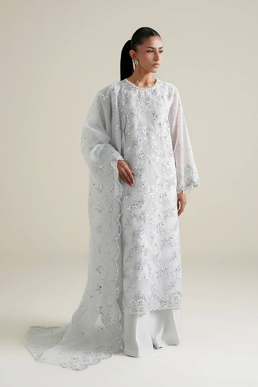 Picture of Cross Stitch - Luxe Atelier - Blue Frost - Available at Raja Sahib