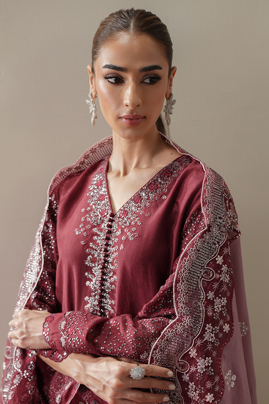 Picture of Cross Stitch - The Occasion Edit - Scarlet Stardust - Available at Raja Sahib
