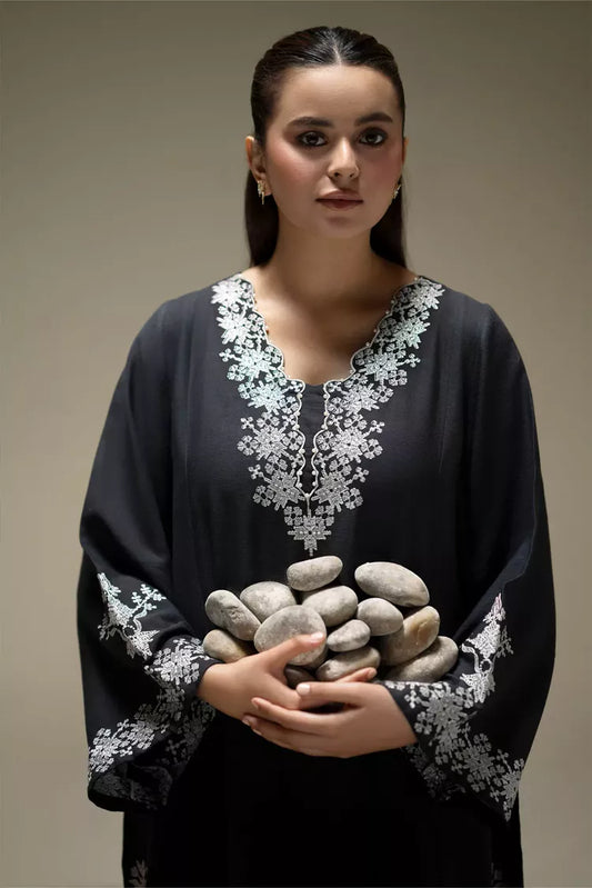 Picture of Cross Stitch - Obsidian Muse - 2 Piece - Available at Raja Sahib