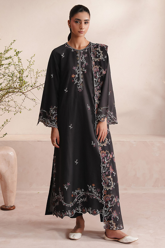 Cross Stitch - Cambric Edit - Dark Floral - 3 Piece