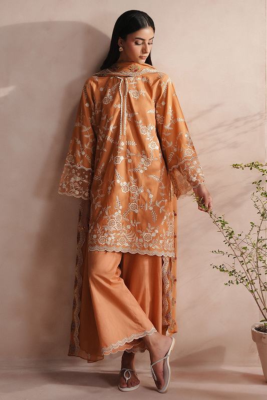 Picture of Cross Stitch - Cambric Edit - Sun Glow - 3 Piece - Available at Raja Sahib