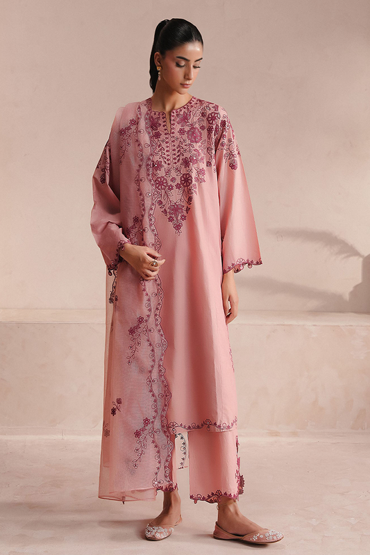 Cross Stitch - Cambric Edit - Deep Peach - 3 Piece
