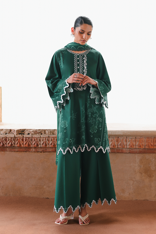 Picture of Cross Stitch - Print Satin Edit - Garnet Grace - Available at Raja Sahib