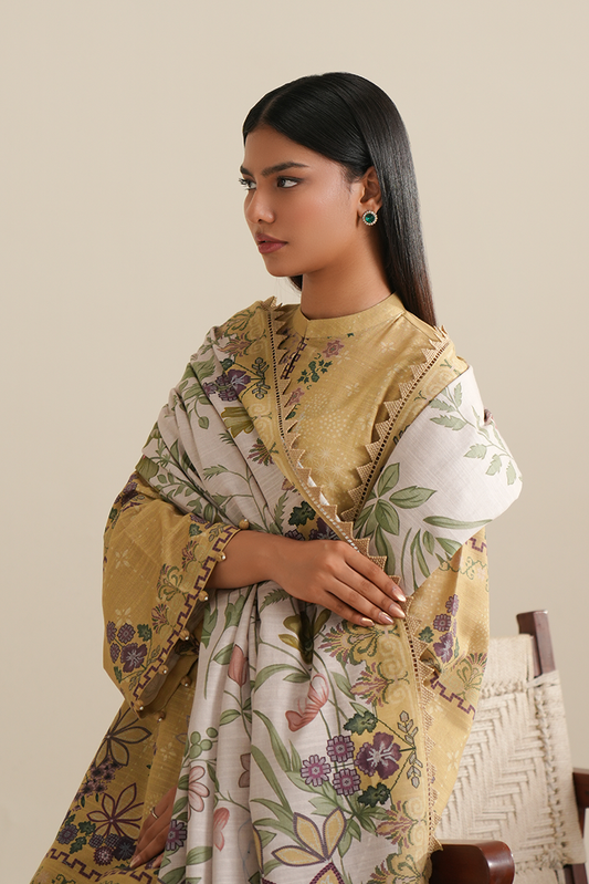 Picture of Cross Stitch - Daily Unstitched - Vintage Bloom - Available at Raja Sahib