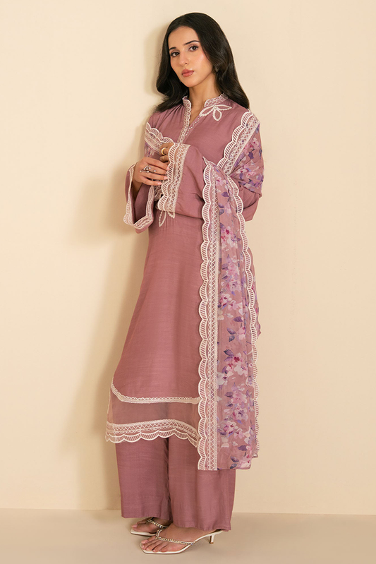 Cross Stitch - Silk Edit - Deep Blush - 3 Piece