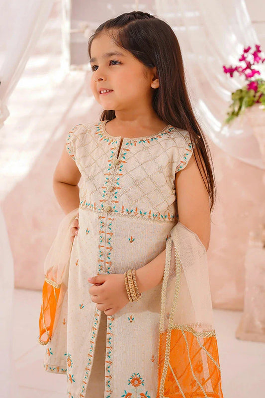 Picture of Modest - 3 Piece - Cotton Lawn Embroidered Suit - Available at Raja Sahib