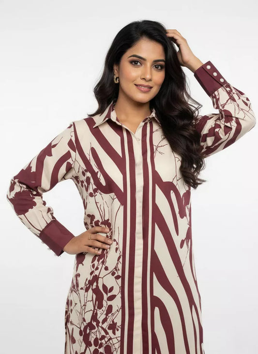 Picture of Peelu - Printed Suit - 2 Piece - Available at Raja Sahib