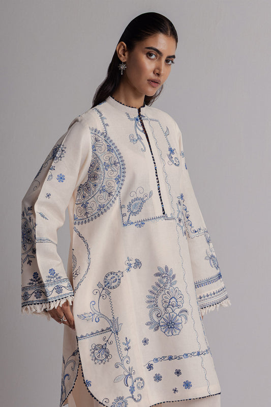 Picture of Zara Shahjahan - Coco Winter Unstitched - DIBA-10B - Unstitched - Available at Raja Sahib
