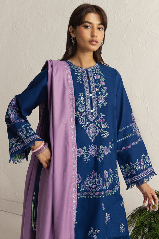 Picture of Zara Shahjahan - Coco Winter Unstitched - NEELAM-4A - Unstitched - Available at Raja Sahib