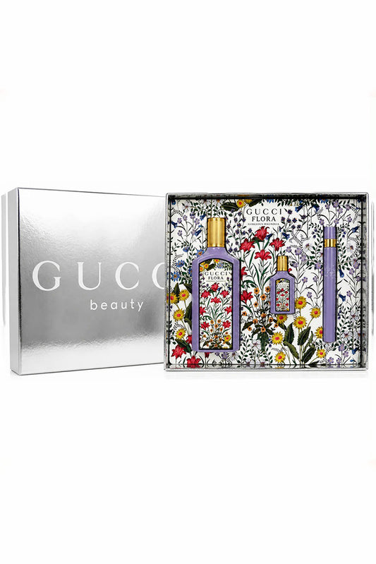 Gucci - Flora Gorgeous Magnolia Eau De Perfume For Women Gift 3 PC Set