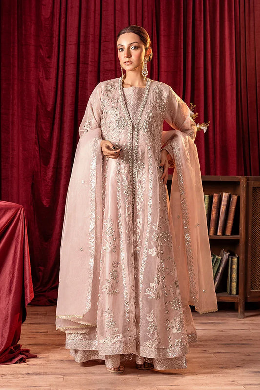 Khubsurat - 3 Piece Stitched Embroidered - Pink - 3800-KH-OR