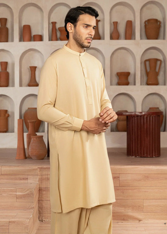 Picture of Wash & Wear | Skin Ban Shalwar Kameez - Available at Raja Sahib
