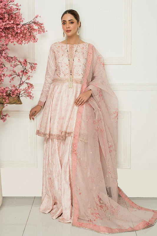 Picture of Ellena - 3-PC Stitched Embroidered Suit - Available at Raja Sahib