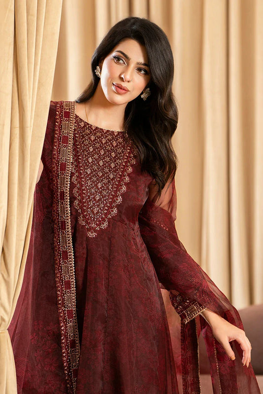Picture of Ellena - 3-PC Stitched Embroidered Suit - Available at Raja Sahib