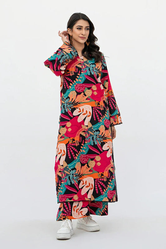 Picture of Ellena - 2-PC Stitched Printed Suit - Available at Raja Sahib
