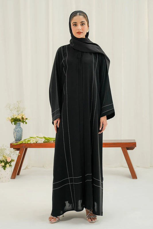 Divinely Crafted - Aria Abaya Set - Buttoned Up