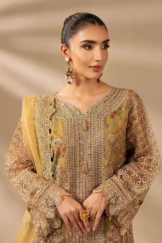 Picture of 3-PC Stitched Embroidered Suit - Available at Raja Sahib