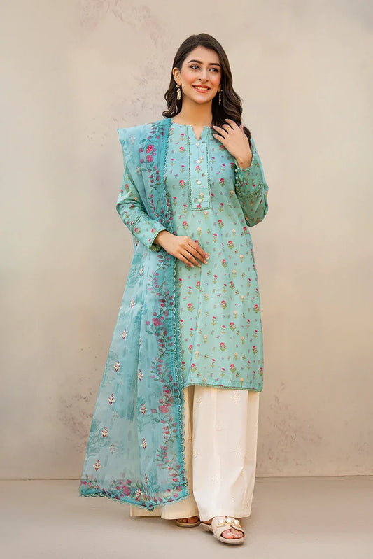 Picture of Ellena - 3-PC Stitched Embroidered Suit - Available at Raja Sahib