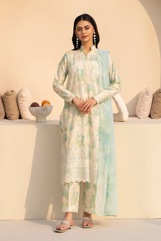 Picture of Ellena - 3-PC Stitched Embroidered Suit - Available at Raja Sahib