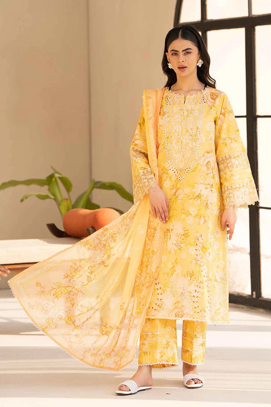 Picture of Ellena - 3-PC Stitched Embroidered Suit - Available at Raja Sahib