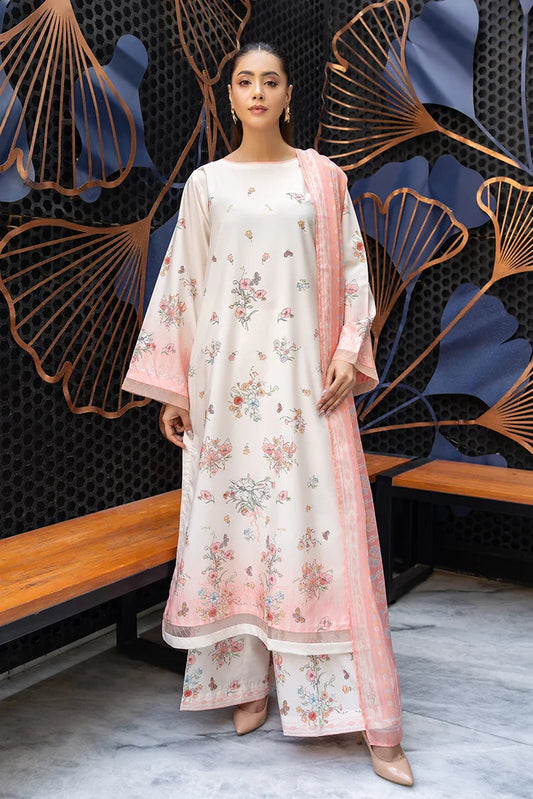 Picture of Ellena - 3-PC Stitched Printed Suit - Available at Raja Sahib