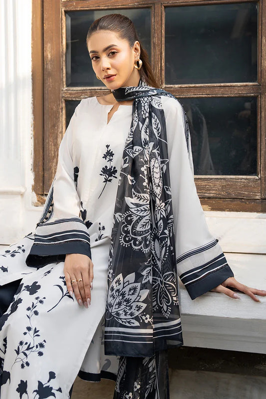 Picture of Ellena - 3-PC Stitched Printed Suit - Available at Raja Sahib