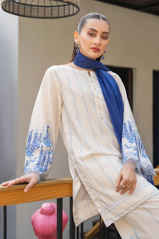 Picture of Ellena - 3-PC Stitched Printed Suit - Available at Raja Sahib