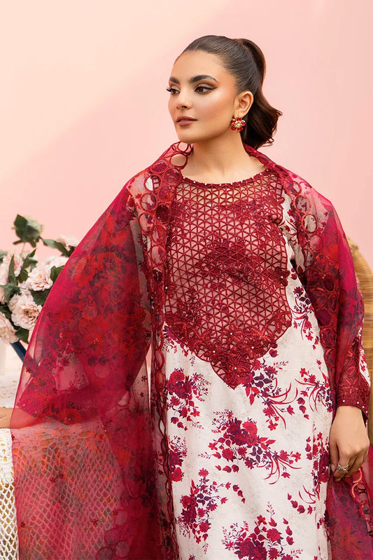 Picture of Ellena - 3-PC Stitched Embroidered Suit - Available at Raja Sahib