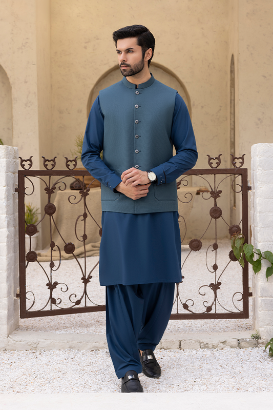 Black Pearl - Signature Series | Teal Waist Coat