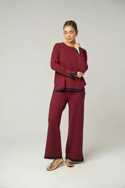 Picture of Knitted Co-Ord Set - Available at Raja Sahib
