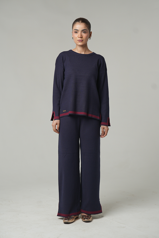 Picture of Knitted Co-Ord Set - Available at Raja Sahib