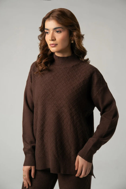 Picture of Ellena - Knitted Co-Ord Set - Available at Raja Sahib