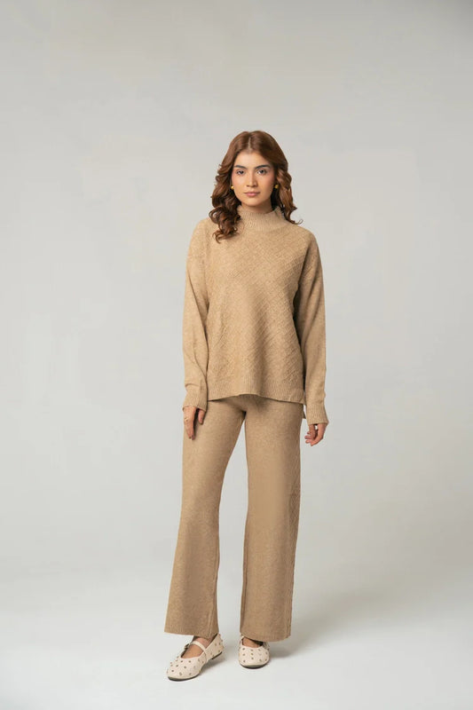 Picture of Ellena - Knitted Co-Ord Set - Available at Raja Sahib