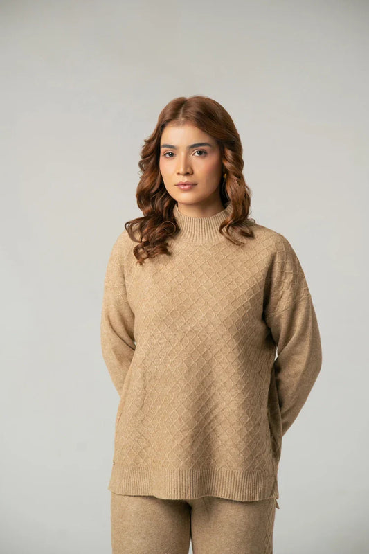 Picture of Knitted Co-Ord Set - Available at Raja Sahib