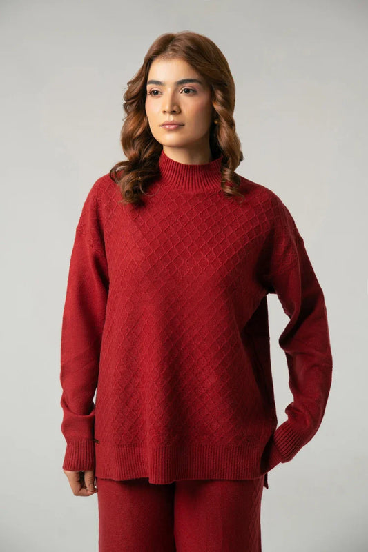 Picture of Knitted Co-Ord Set - Available at Raja Sahib