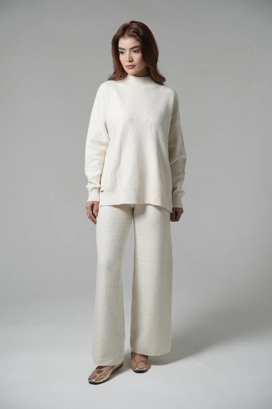 Picture of Knitted Co-Ord Set - Available at Raja Sahib