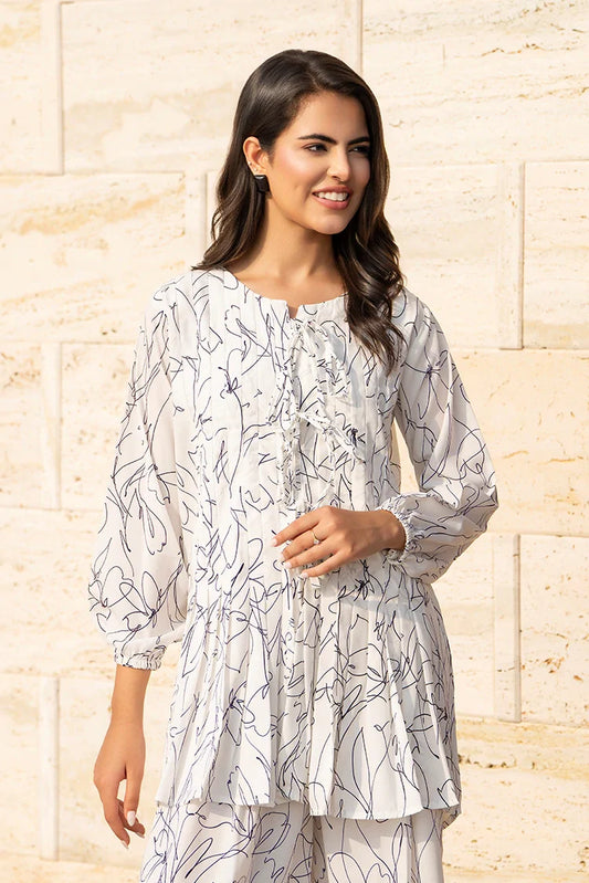 Picture of Ellena - 2-PC Stitched Printed Suit - Available at Raja Sahib