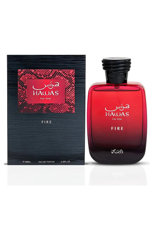 Rasasi - Hawas Fire For Him Perfume For Men's - 100ml