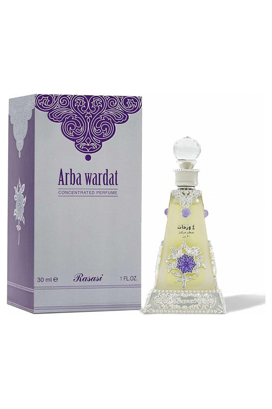 Picture of Rasasi - Arba Wardat Concentrated Perfume - 30ml - Available at Raja Sahib