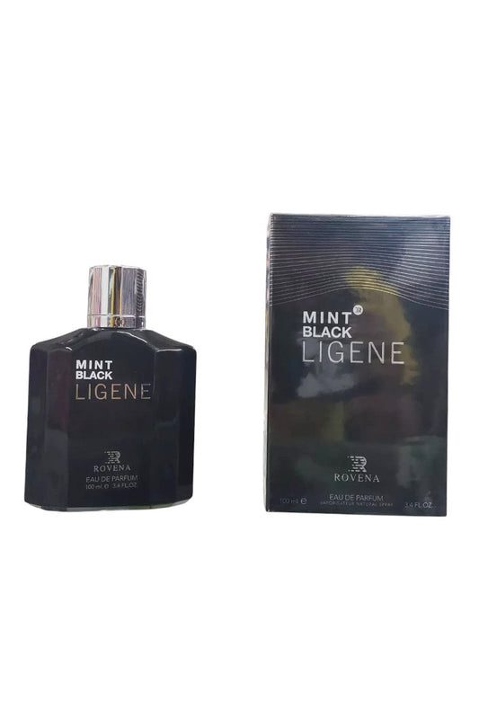 Picture of Rovena - Mint Black Ligene Eau De Parfum For Men - 100ml - Available at Raja Sahib