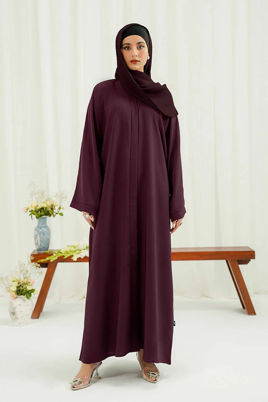 Picture of Divinely Crafted - Aurah Abaya Set - Buttoned Up - Available at Raja Sahib