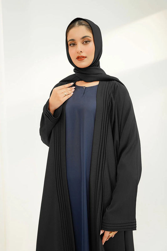 Picture of Divinely Crafted - Layl Abaya Set - Solid - Available at Raja Sahib