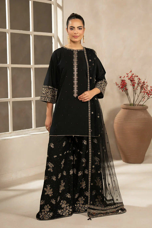 Picture of Ellena - 3-PC Stitched Embroidered Suit - Available at Raja Sahib