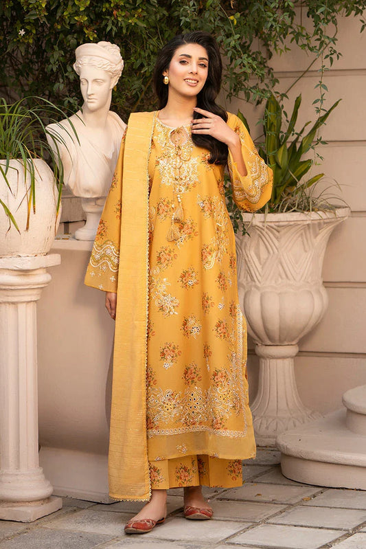 Picture of Ellena - 3-PC Stitched Embroidered Suit - Available at Raja Sahib
