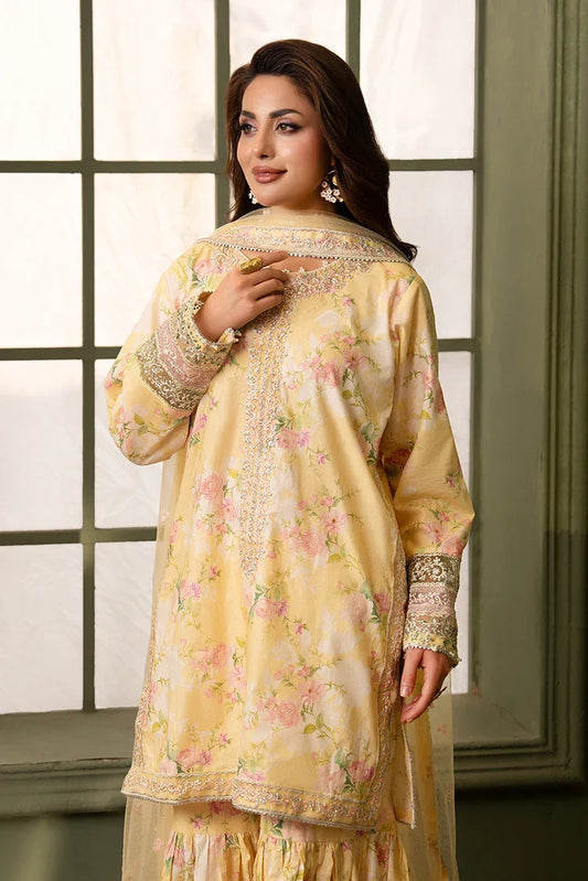 Picture of Ellena - 3-PC Stitched Embroidered Suit - Available at Raja Sahib