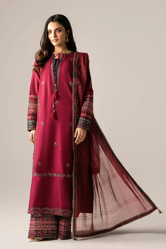Picture of Ellena - 3-PC Stitched Embroidered Suit - Available at Raja Sahib