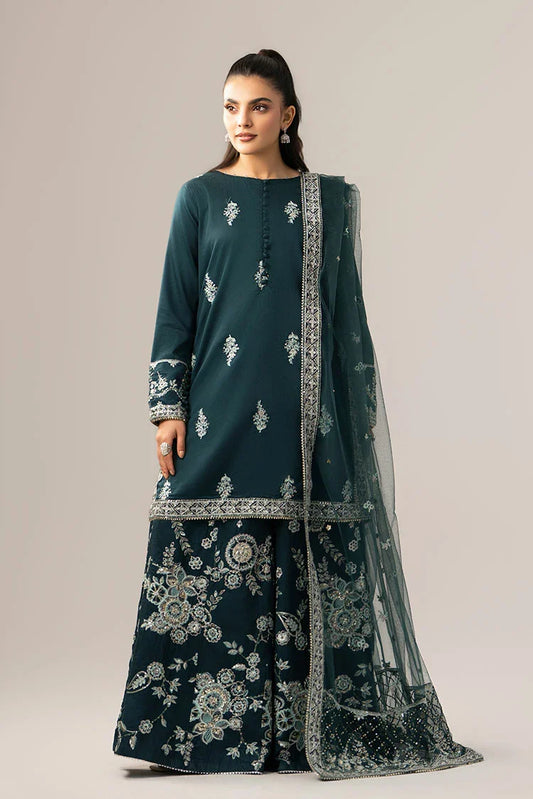 Picture of Ellena - 3-PC Stitched Embroidered Suit - Available at Raja Sahib