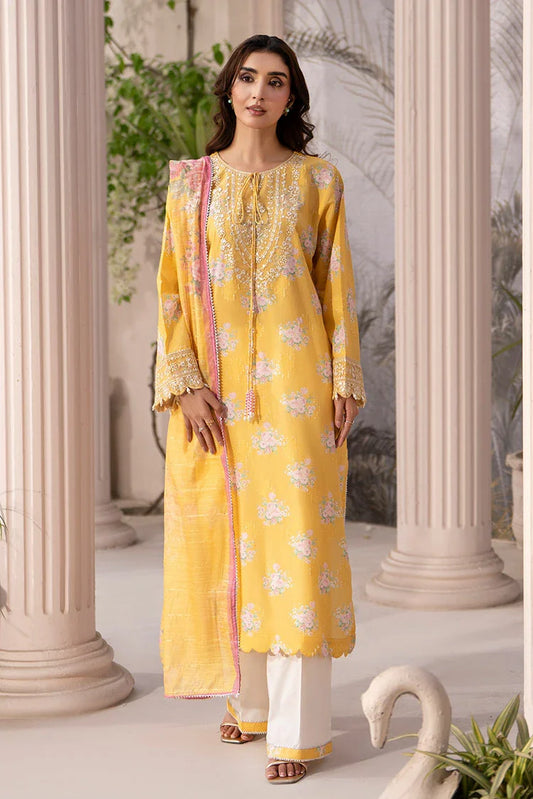 Picture of Ellena - 3-PC Stitched Embroidered Suit - Available at Raja Sahib