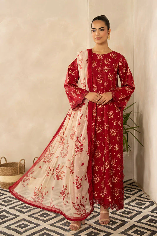 Picture of Ellena - 3-PC Stitched Embroidered Suit - Available at Raja Sahib